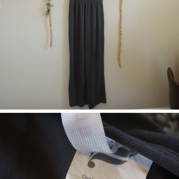 Fabletics Cristyn Wide-Leg Jumpsuit Gray Size XL - Picture 8 of 10